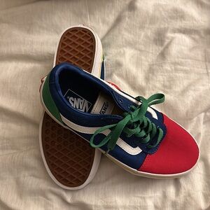 Vans color block classic sneakers